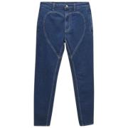 Pre-owned Denim jeans Burberry Vintage , Blue , Dames