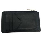 Pre-owned Canvas wallets Louis Vuitton Vintage , Black , Dames