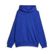 Blauwe Hoodie Adidas , Blue , Heren