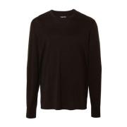 Bruine Longsleeve Shirt Tom Ford , Brown , Heren