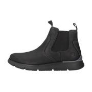 Klassieke Chelsea Boots - Augustino Paulo Skechers , Black , Heren