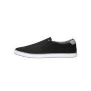 Iconische Slip On Sneakers Tommy Hilfiger , Black , Heren