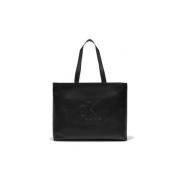 Slanke Tote Deboss Collectie Herfst/Winter Calvin Klein Jeans , Black ...