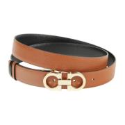 Chic Womens Belt Assortment Salvatore Ferragamo , Brown , Dames