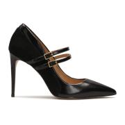 Zwarte Mary Jane pumps Kazar , Black , Dames