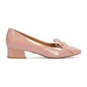 Gelakte pumps met versiering aan de voorkant Kazar , Pink , Dames