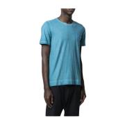 Stijlvol T-shirt Panarea J0019 U594 Massimo Alba , Blue , Heren