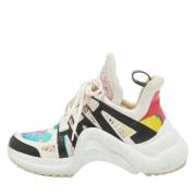 Pre-owned Fabric sneakers Louis Vuitton Vintage , Multicolor , Dames