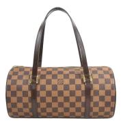 Pre-owned Canvas louis-vuitton-bags Louis Vuitton Vintage , Brown , Da...