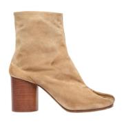 Suede Tabi Enkellaarzen Maison Margiela , Beige , Dames