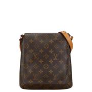 Pre-owned Canvas louis-vuitton-bags Louis Vuitton Vintage , Brown , Da...