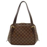 Pre-owned Canvas louis-vuitton-bags Louis Vuitton Vintage , Brown , Da...