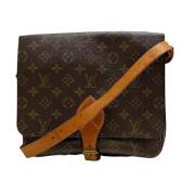 Pre-owned Canvas louis-vuitton-bags Louis Vuitton Vintage , Brown , Da...