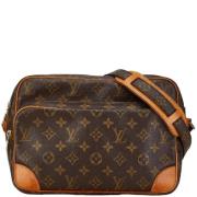 Pre-owned Canvas louis-vuitton-bags Louis Vuitton Vintage , Brown , Da...