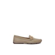 Nubuck mocassins met flexibele zool Kazar , Beige , Dames