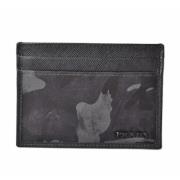 Pre-owned Canvas wallets Prada Vintage , Black , Heren