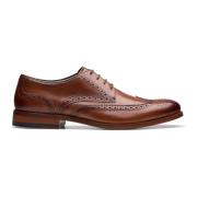 Bruine Brogue Veterschoen Clarks , Brown , Heren