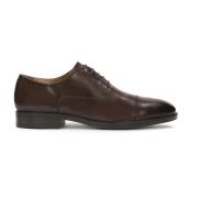 Casual halfschoenen voor heren met cap toe neus Kazar , Brown , Heren