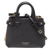 Pre-owned Canvas totes Burberry Vintage , Black , Dames