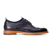 Heren marineblauwe Derby schoenen Kazar , Blue , Heren