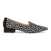 Suède platte pumps met studs Kazar , Multicolor , Dames