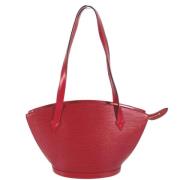 Pre-owned Leather louis-vuitton-bags Louis Vuitton Vintage , Red , Dam...