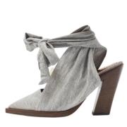 Pre-owned Fabric sandals Burberry Vintage , Gray , Dames