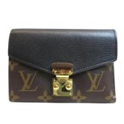 Pre-owned Canvas wallets Louis Vuitton Vintage , Brown , Dames