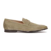 Lichtgewicht loafers gemaakt van zacht taupe suède Kazar , Beige , Her...