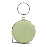 Ronde tas met metalen handgreep Kazar , Green , Dames