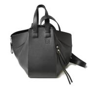 Pre-owned Leather handbags Loewe Pre-owned , Black , Dames