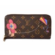 Pre-owned Canvas wallets Louis Vuitton Vintage , Brown , Dames