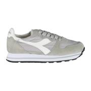 Sportieve Vetersneakers met Swarovski Kristallen Diadora , Gray , Dame...