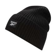 Zwarte Beanie Muts voor Koud Weer Reebok , Black , Unisex