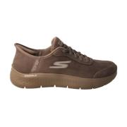 Bruine Flex Sportschoen Skechers , Brown , Dames