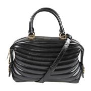 Elegante Top Handle Tas Salvatore Ferragamo , Black , Dames