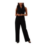 Zwarte Slfadara Jumpsuit Elegant Tijdloos Selected Femme , Black , Dam...