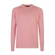 Roze Sweatshirt Aw24 Tagliatore , Pink , Heren