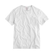 Linnen Heren T-shirt Diverse Kleuren MC2 Saint Barth , White , Heren