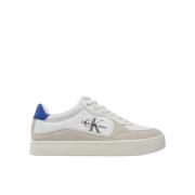 Stijlvolle Sneakers voor Mannen en Vrouwen Calvin Klein , White , Here...