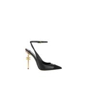 Elegante Decollete Schoenen Elisabetta Franchi , Black , Dames