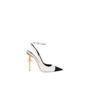 Elegante Decollete Schoenen voor Vrouwen Elisabetta Franchi , White , ...