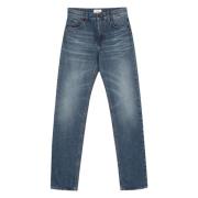 Mid Blue Denim Jeans Haikure , Blue , Dames