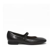 Zwarte Loafer Schoenen met Band Guglielmo Rotta , Black , Dames