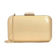 Dames gouden clutch tas Kazar , Yellow , Dames