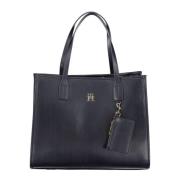 Blauwe Schoudertas met Afneembare Portemonnee Tommy Hilfiger , Blue , ...