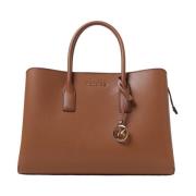 Stijlvolle Satchel Bagage Tas Michael Kors , Brown , Dames