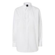 Witte Shirt voor Vrouwen Pinko , White , Dames