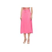 Elegante Zwarte Rok voor Vrouwen Hugo Boss , Pink , Dames