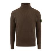 Heren Gebreide Kleding Stone Island , Brown , Heren